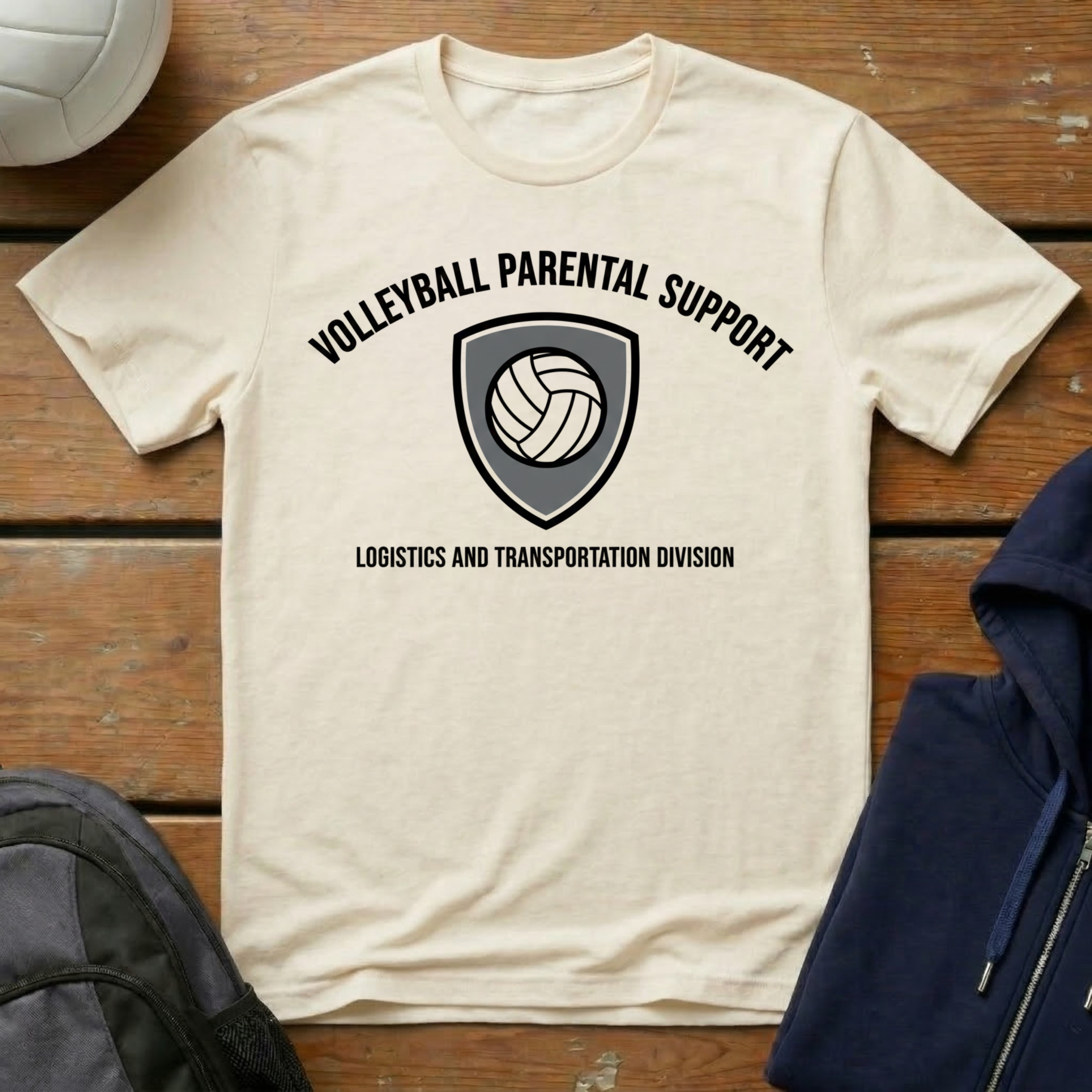 Volleyball Parental Support T-Shirt
