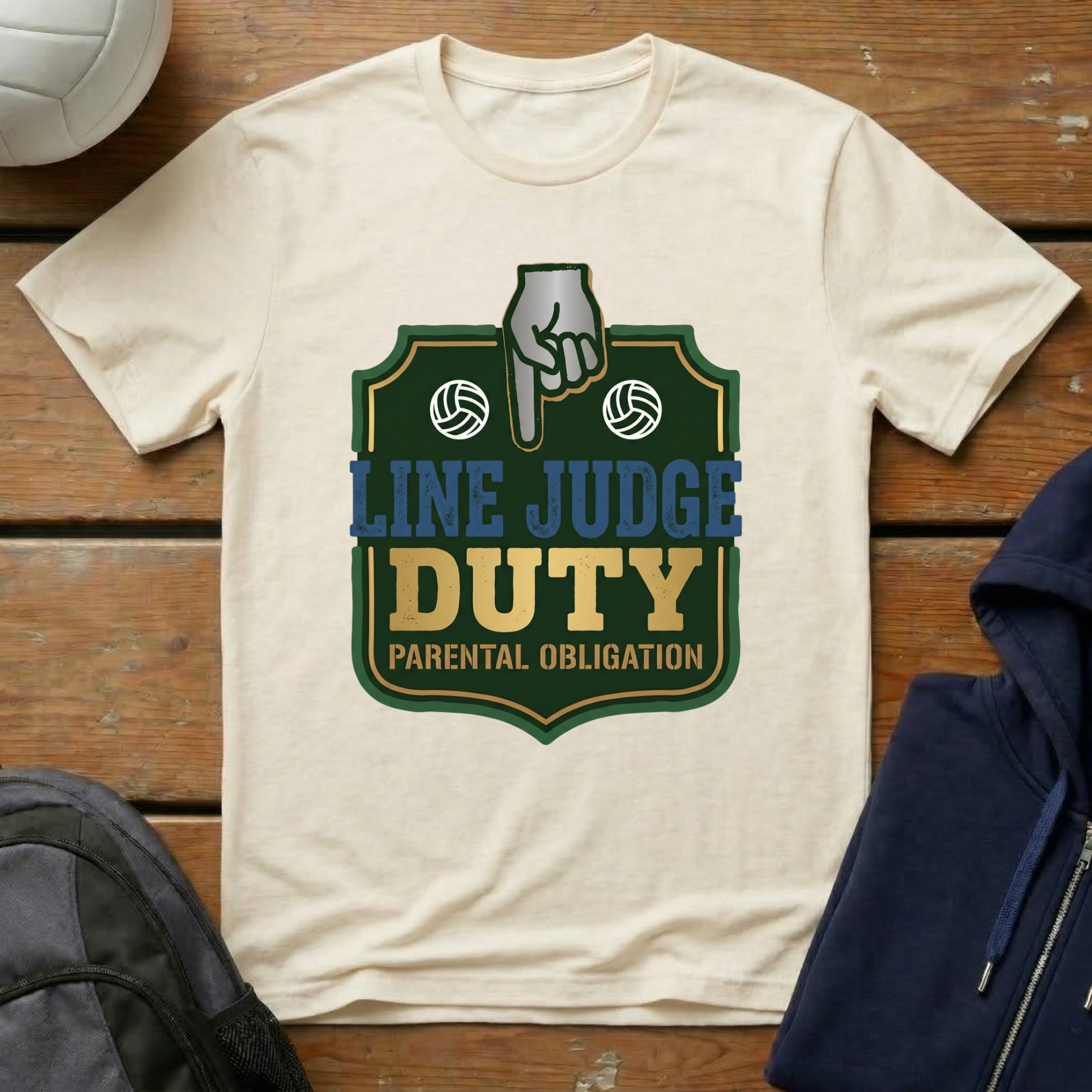 Line Judge Duty T-Shirt