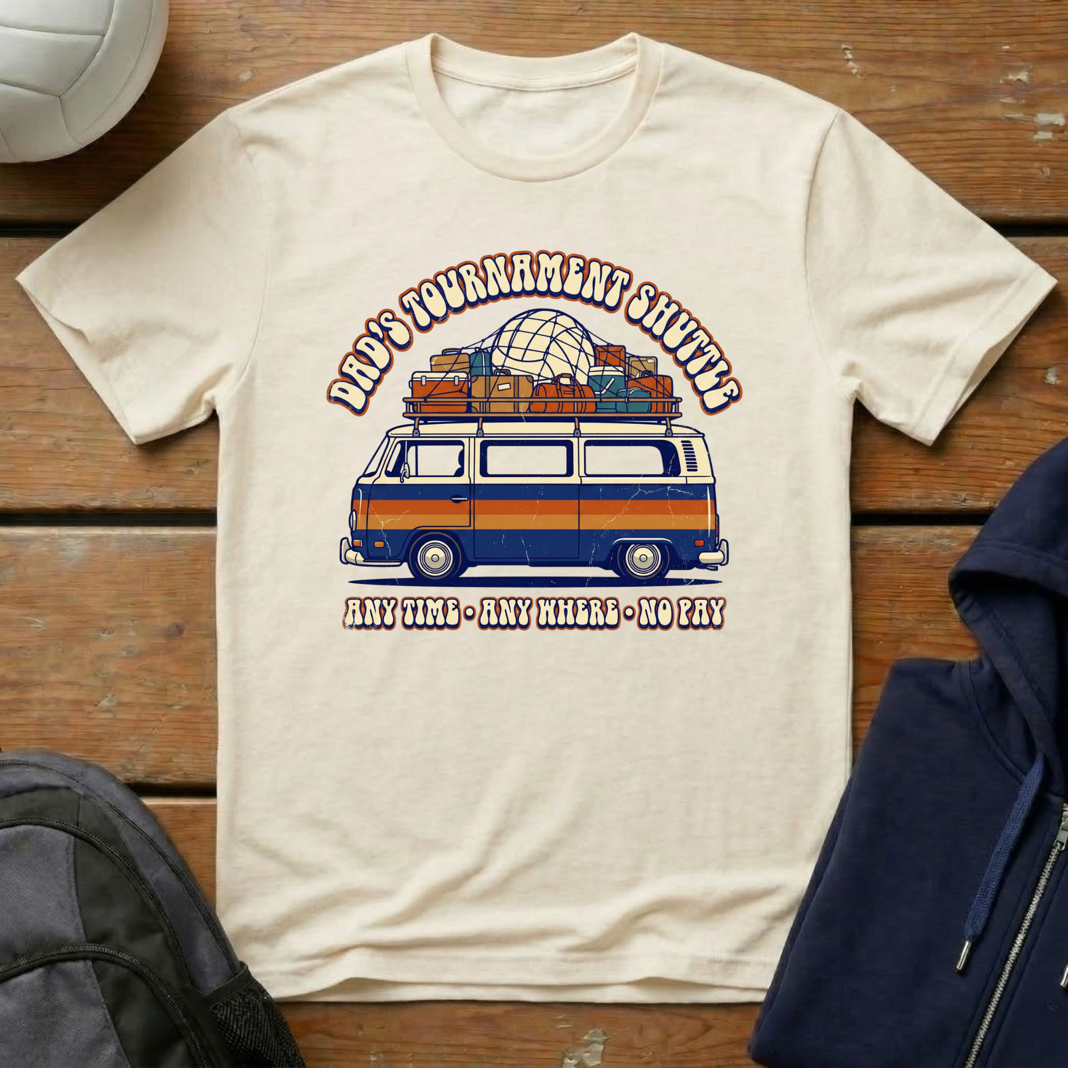 Dad's Tournament Shuttle T-Shirt