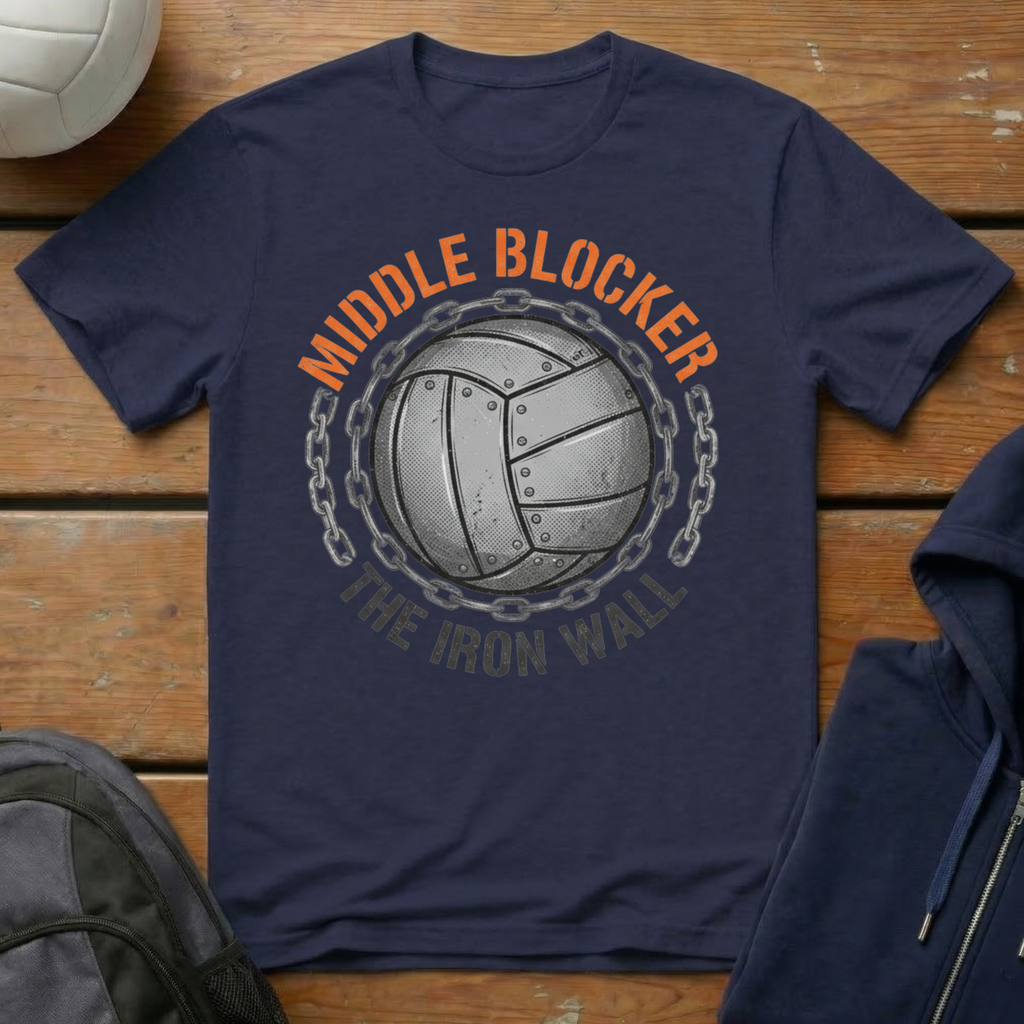 Middle Blocker The Iron Wall T-Shirt
