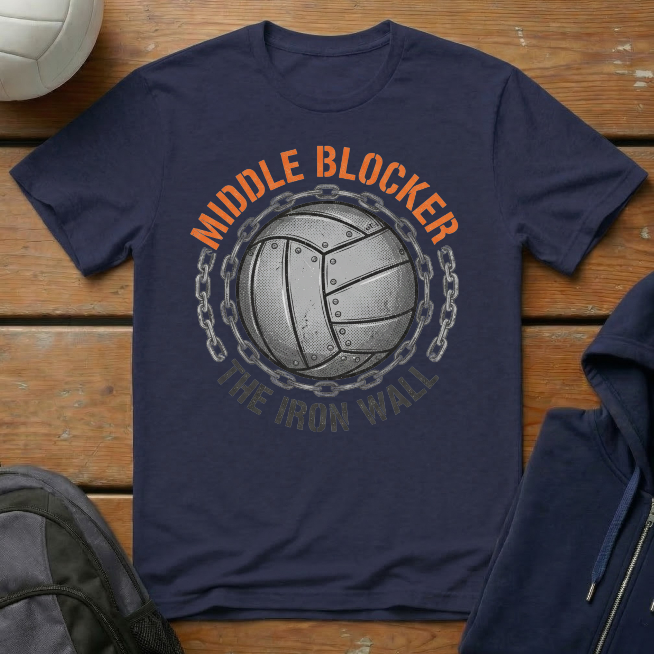 Middle Blocker The Iron Wall T-Shirt