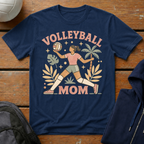 Volleyball Mom Tropical T-Shirt