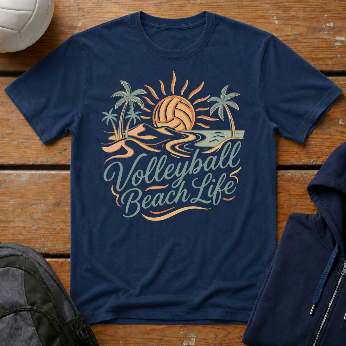 Volleyball Beach Life T-Shirt