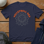 Volleyball Dad Game Day Logistics T-Shirt