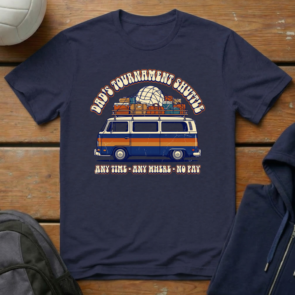 Dad's Tournament Shuttle T-Shirt
