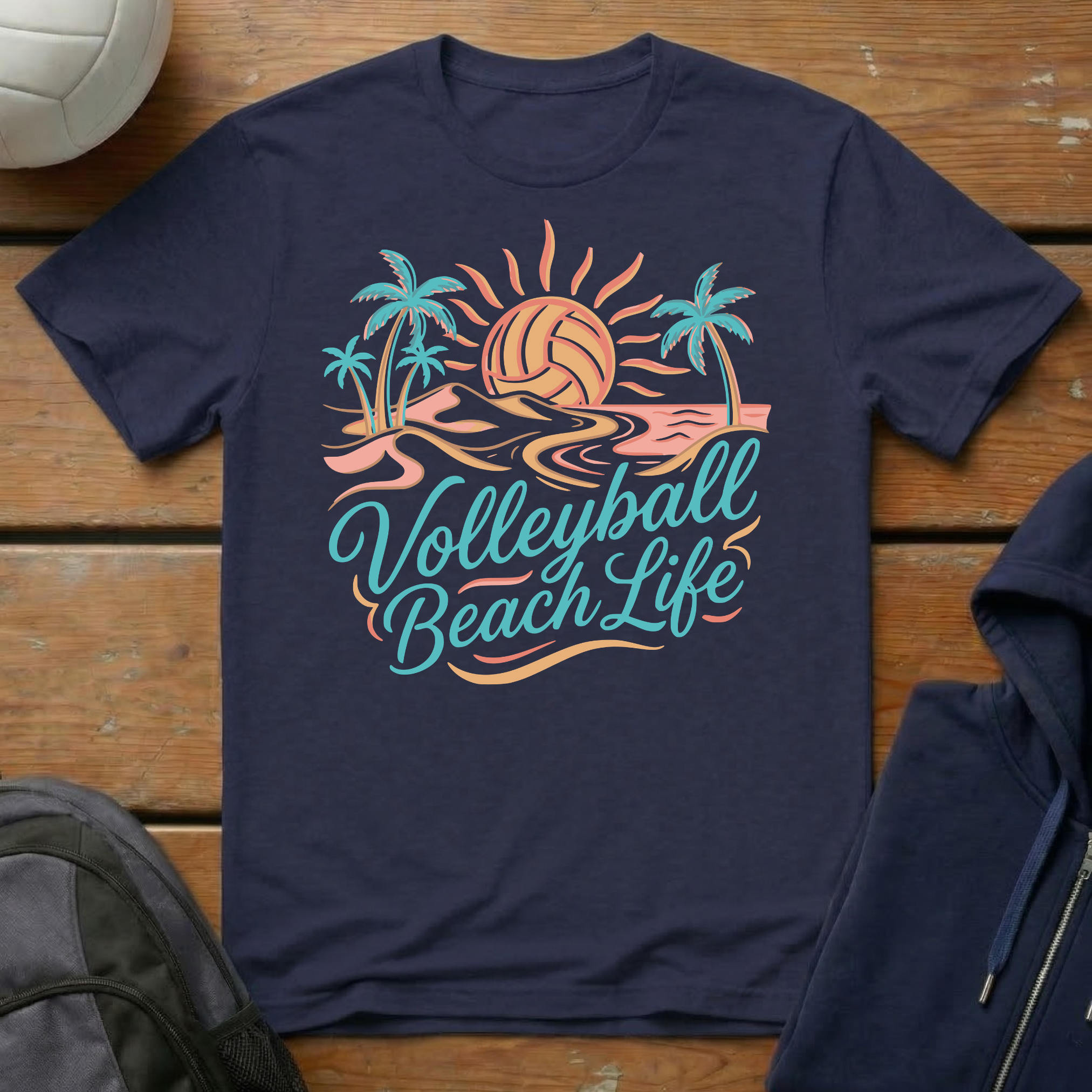 Volleyball Beach Life T-Shirt