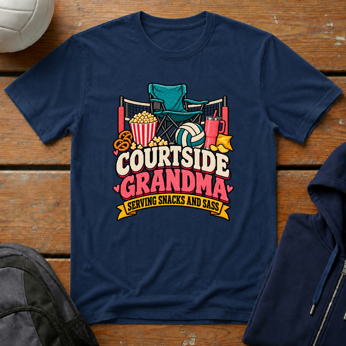 Courtside Grandma T-Shirt