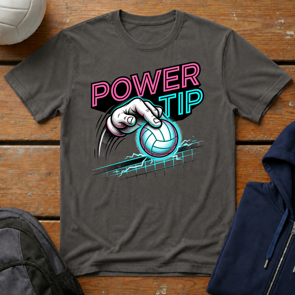 Power Tip Volleyball T-Shirt