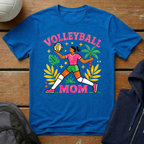 Volleyball Mom Tropical T-Shirt