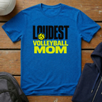 Loudest Volleyball Mom T-Shirt