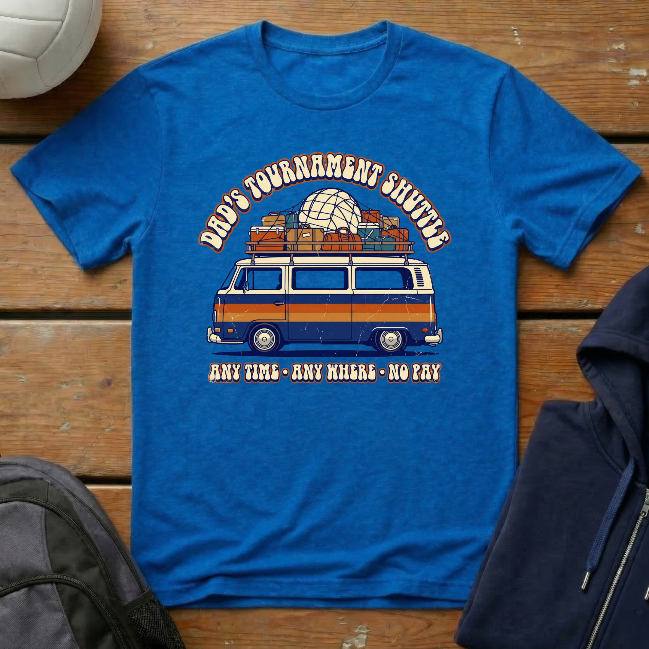 Dad's Tournament Shuttle T-Shirt