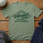 Volleyball Dad Heavy Duty Performance T-Shirt
