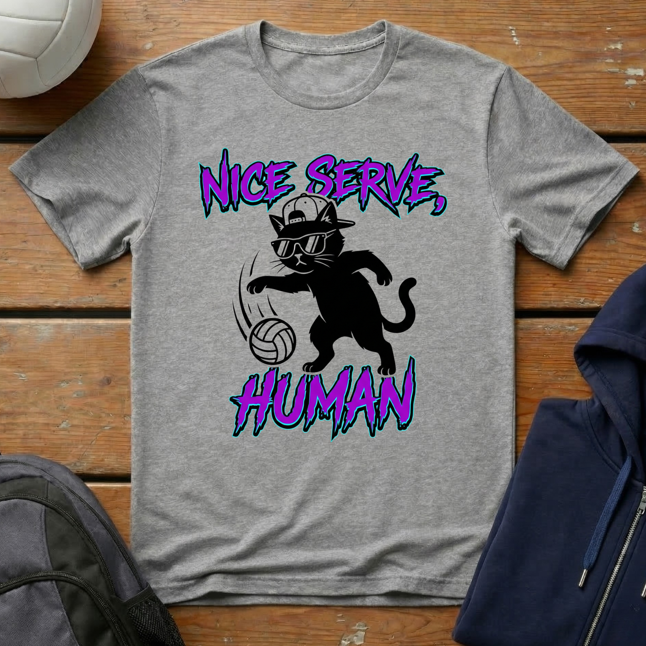 Nice Serve Human T-Shirt
