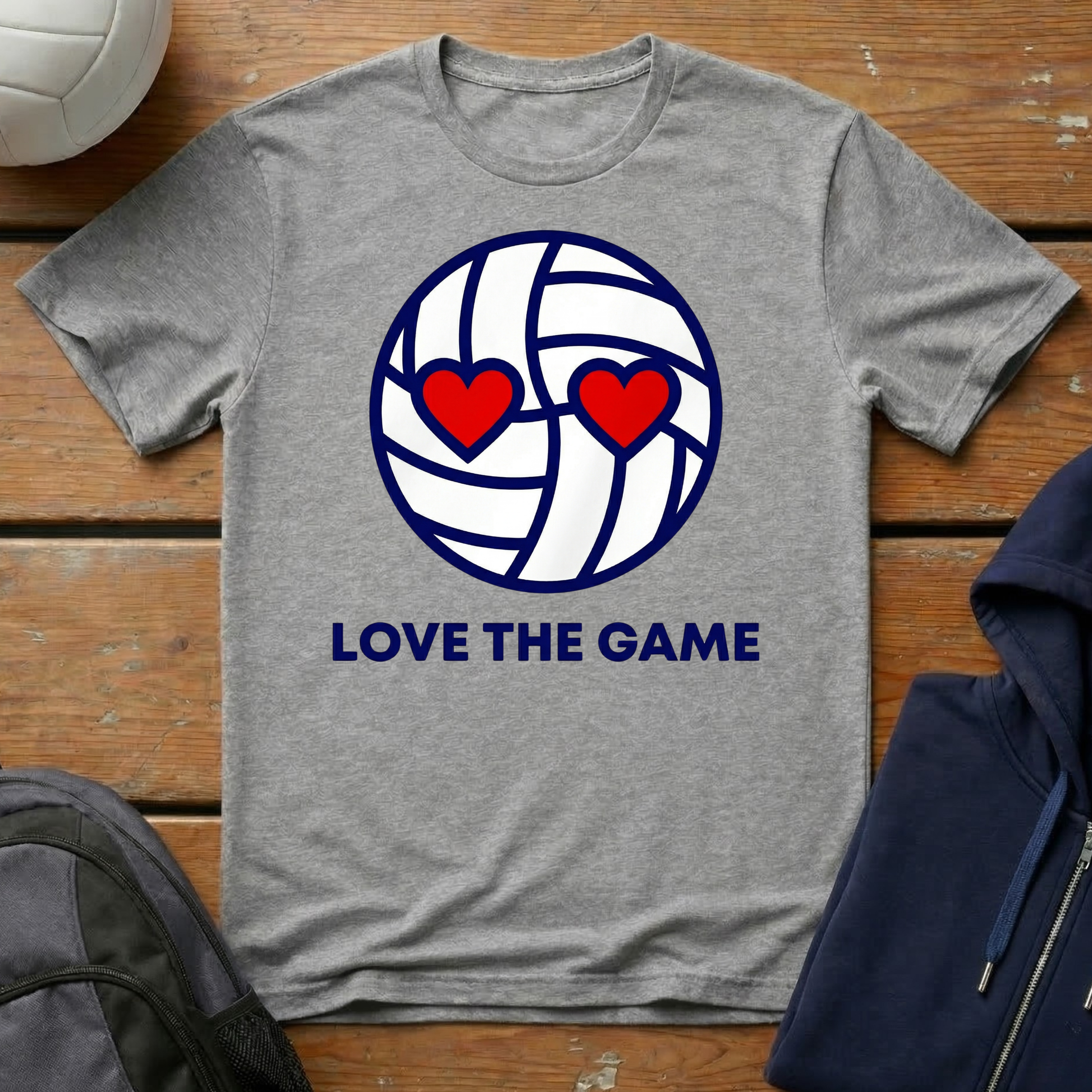 Love The Game Heart Eyes T-Shirt