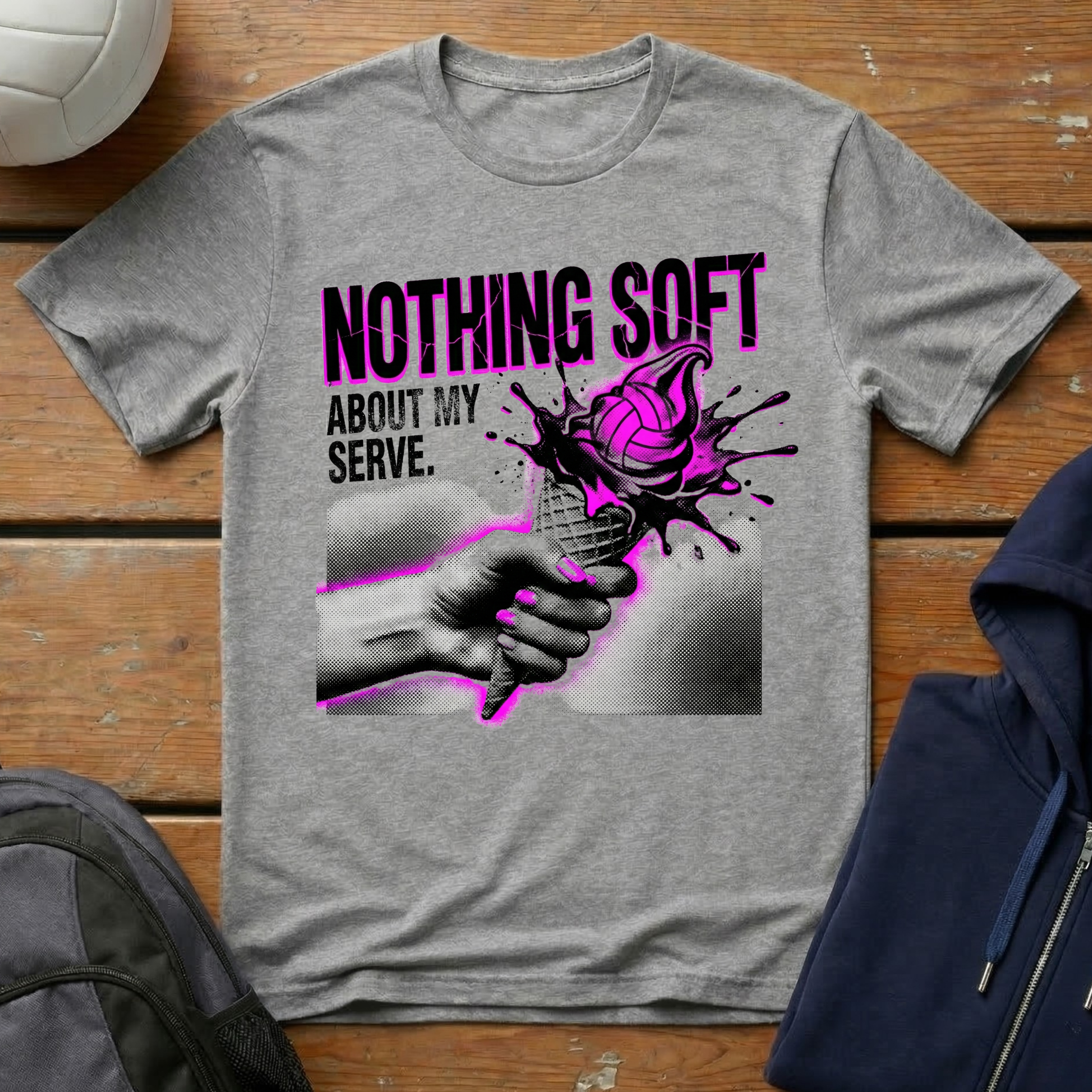 Nothing Soft About My Serve T-Shirt
