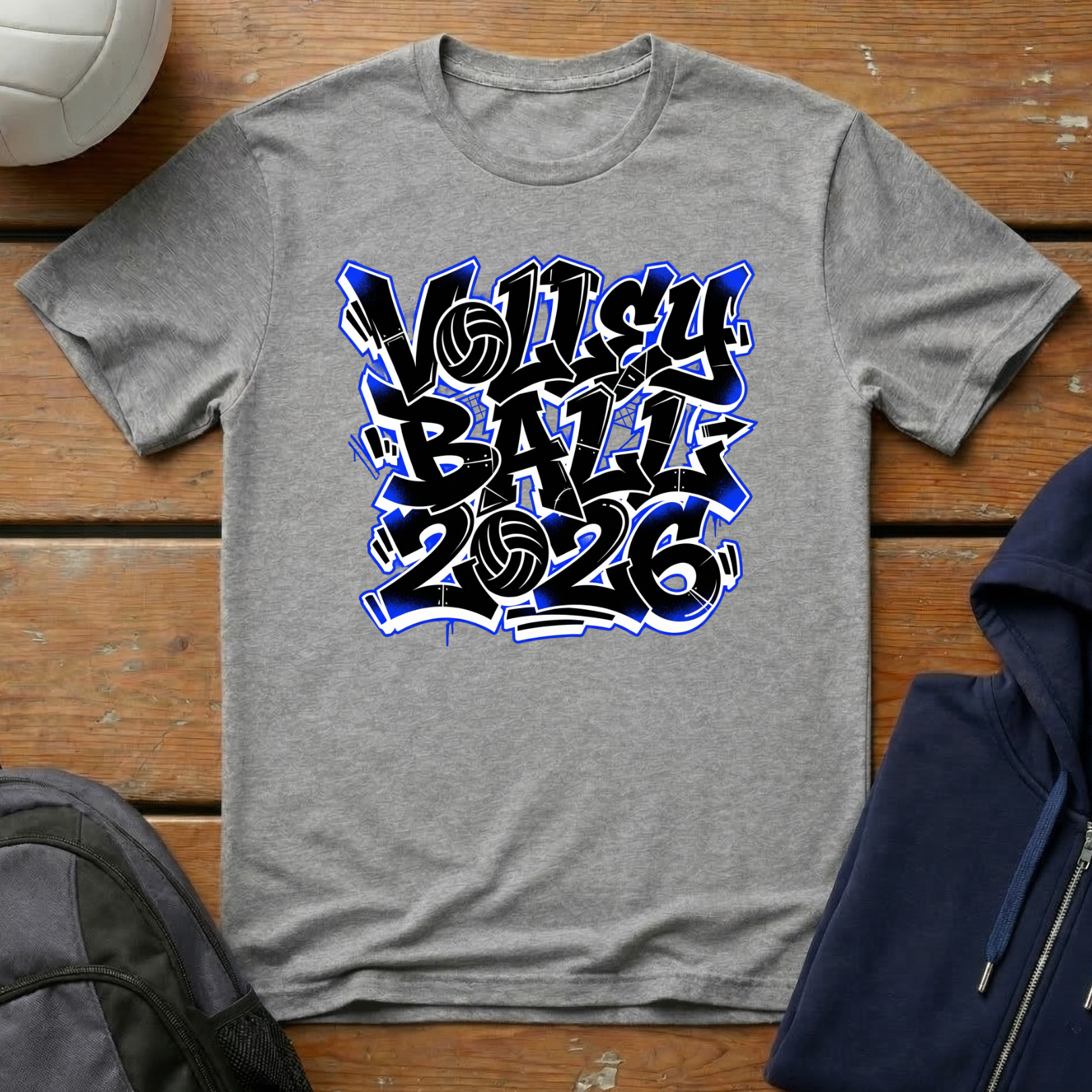 Volleyball 2026 Graffiti T-Shirt
