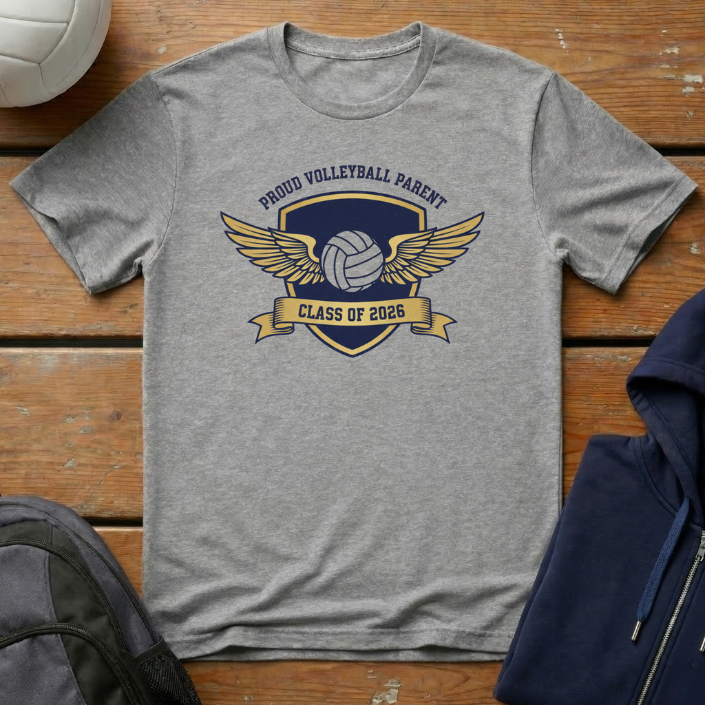 Proud Volleyball Parent T-Shirt