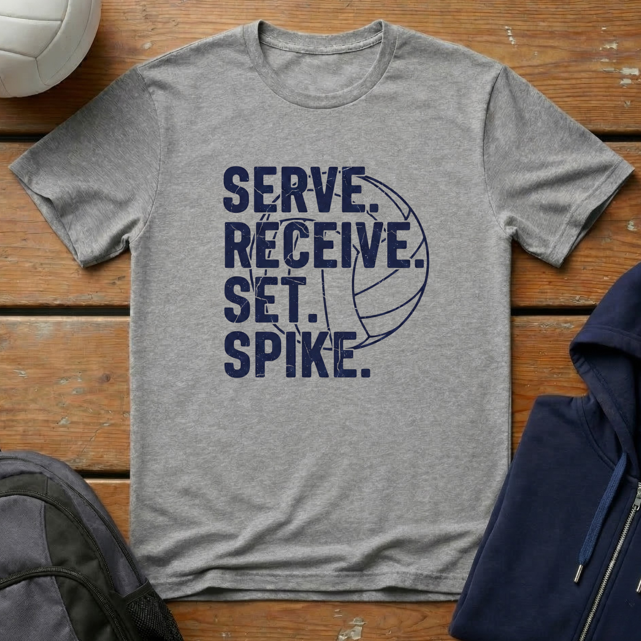 Serve Receive Set Spike T-Shirt