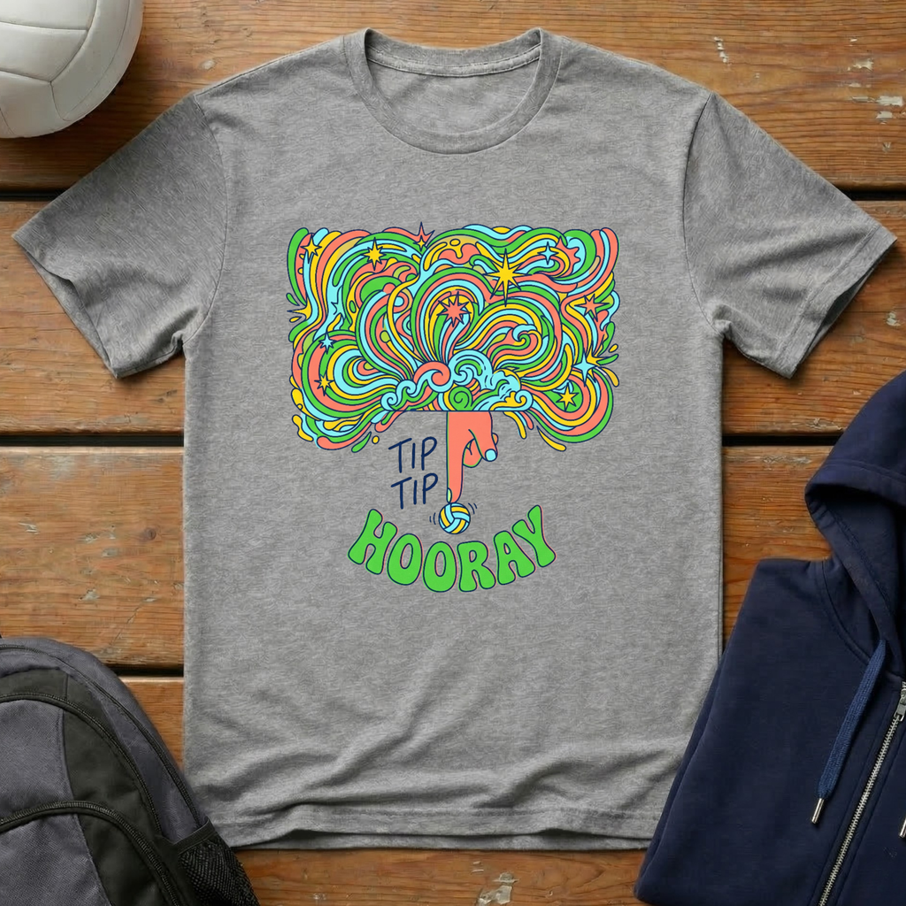 Tip Tip Hooray Colorful T-Shirt