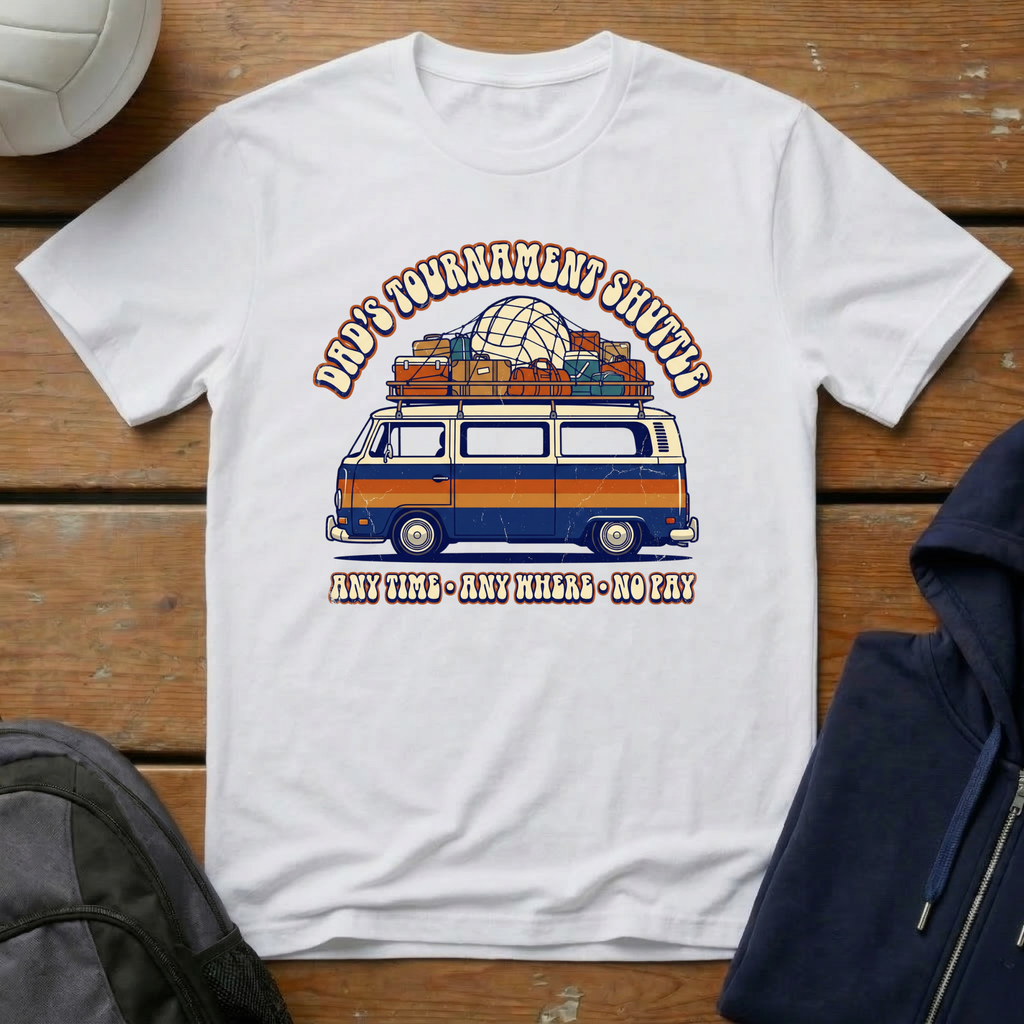 Dad's Tournament Shuttle T-Shirt