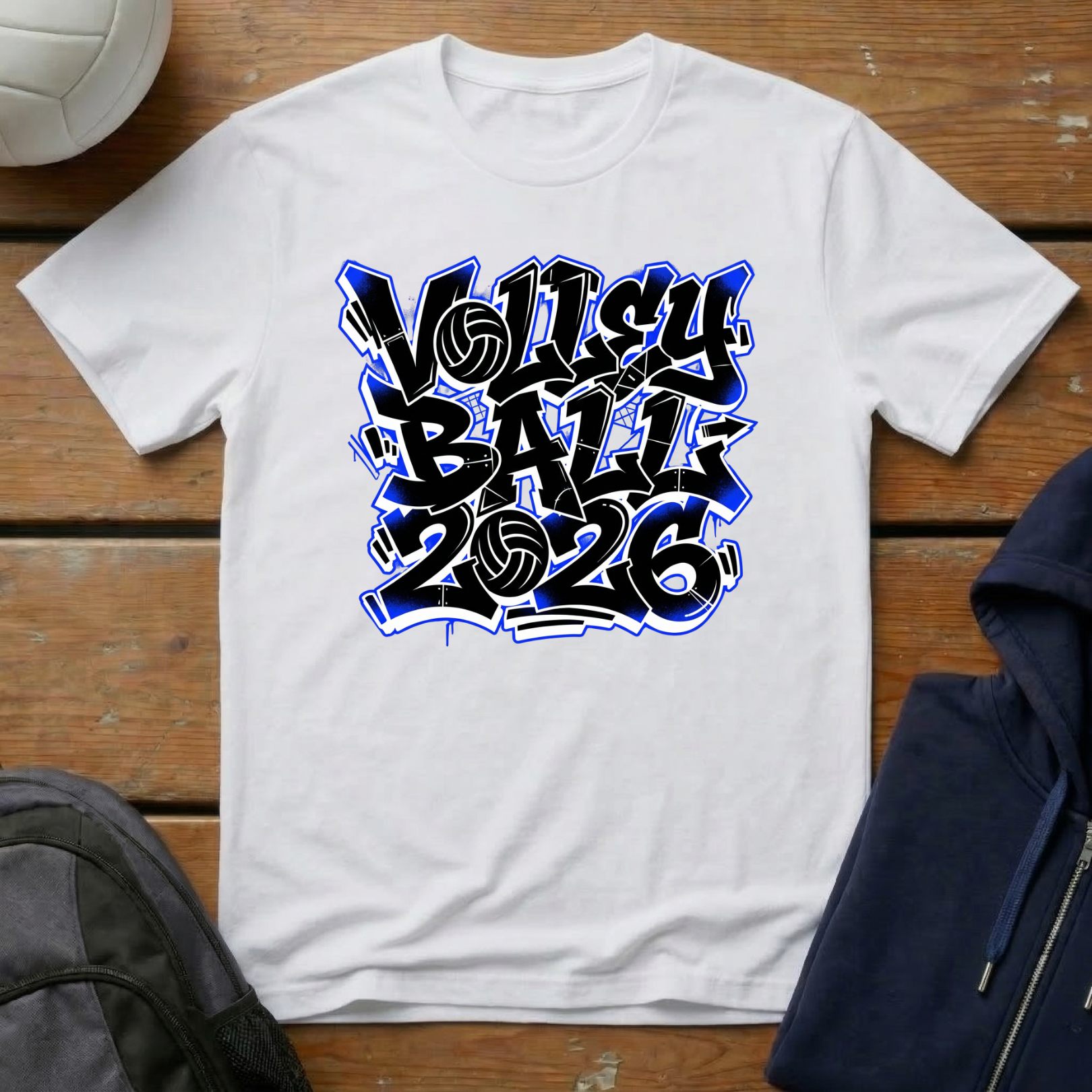 Volleyball 2026 Graffiti T-Shirt