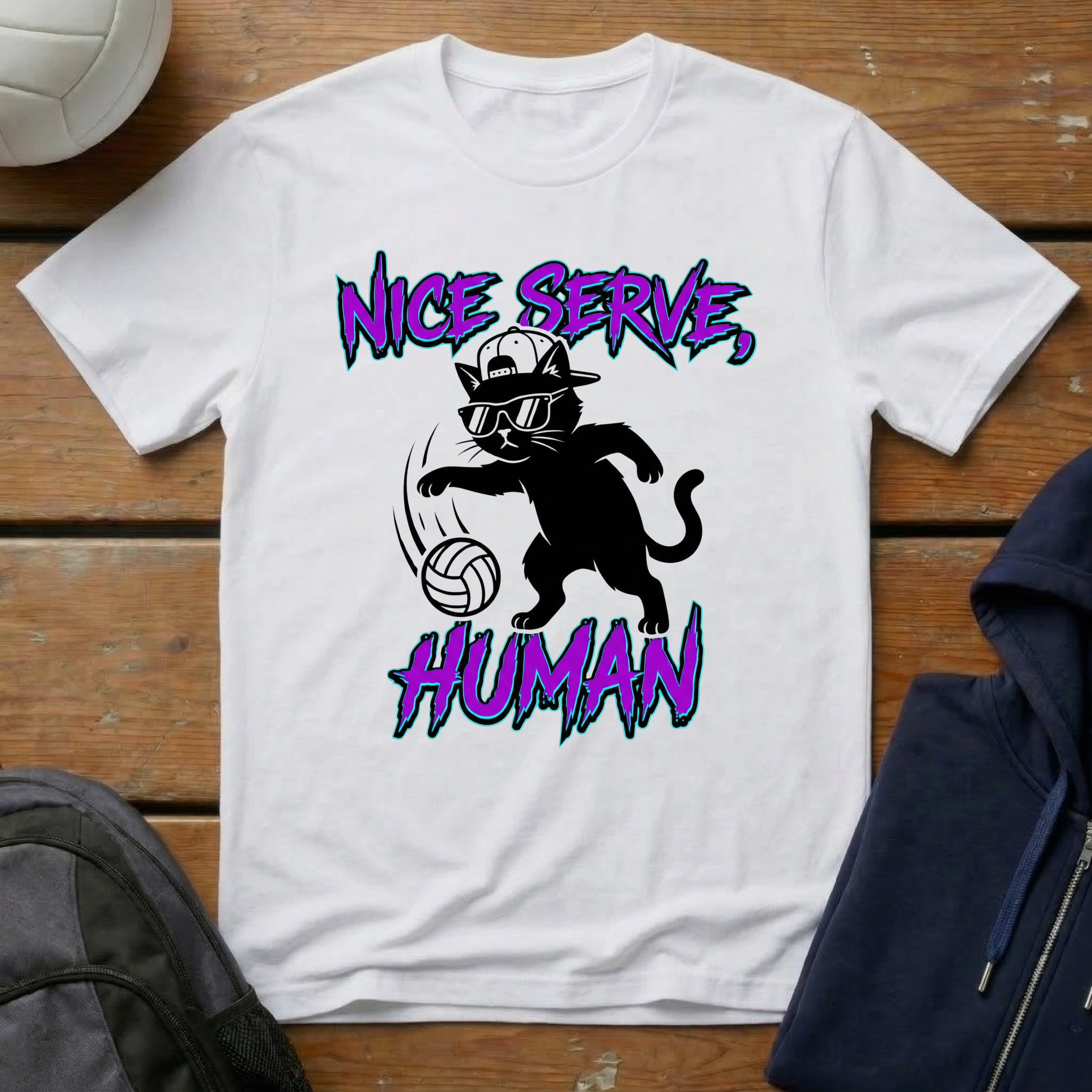 Nice Serve Human T-Shirt