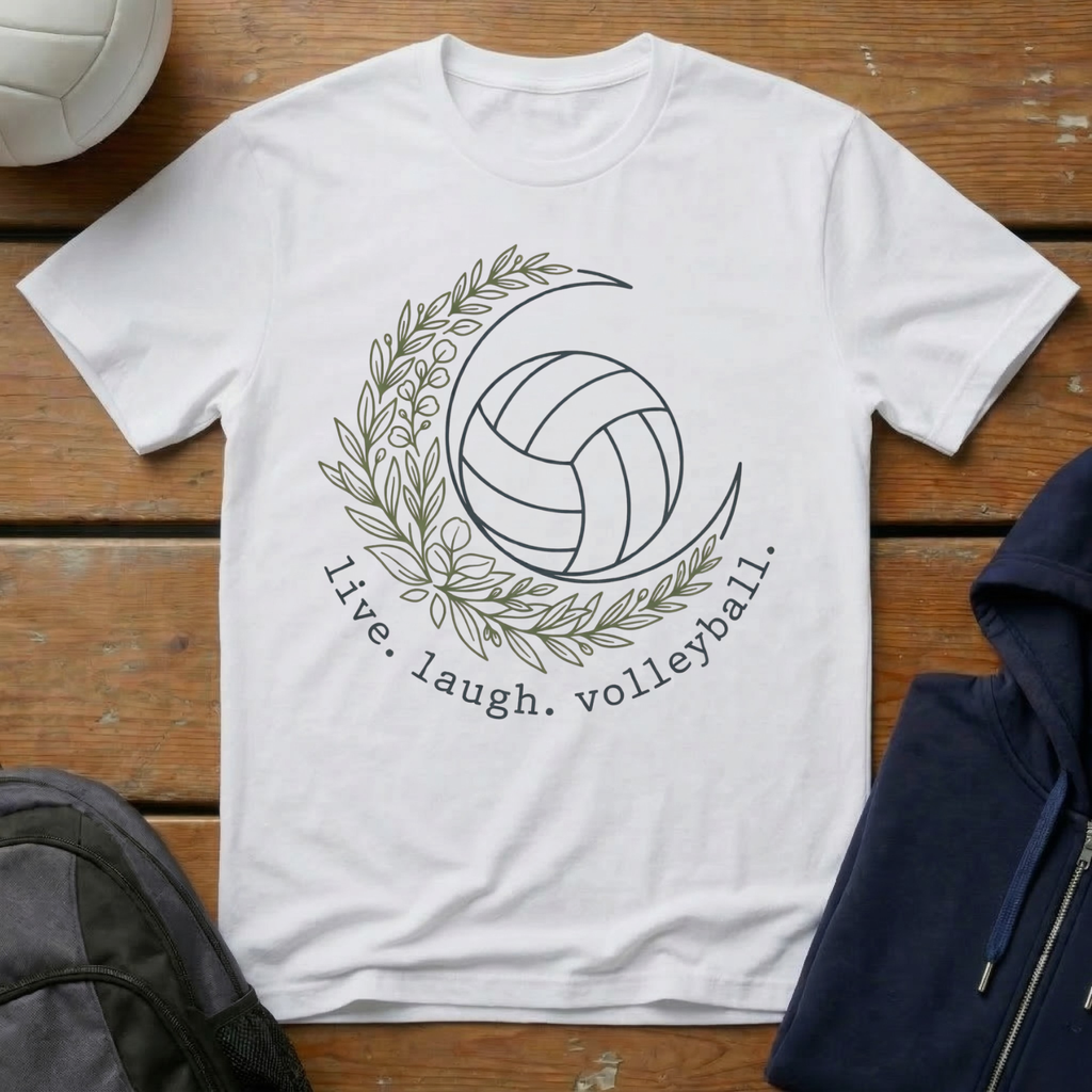 Live Laugh Volleyball T-Shirt