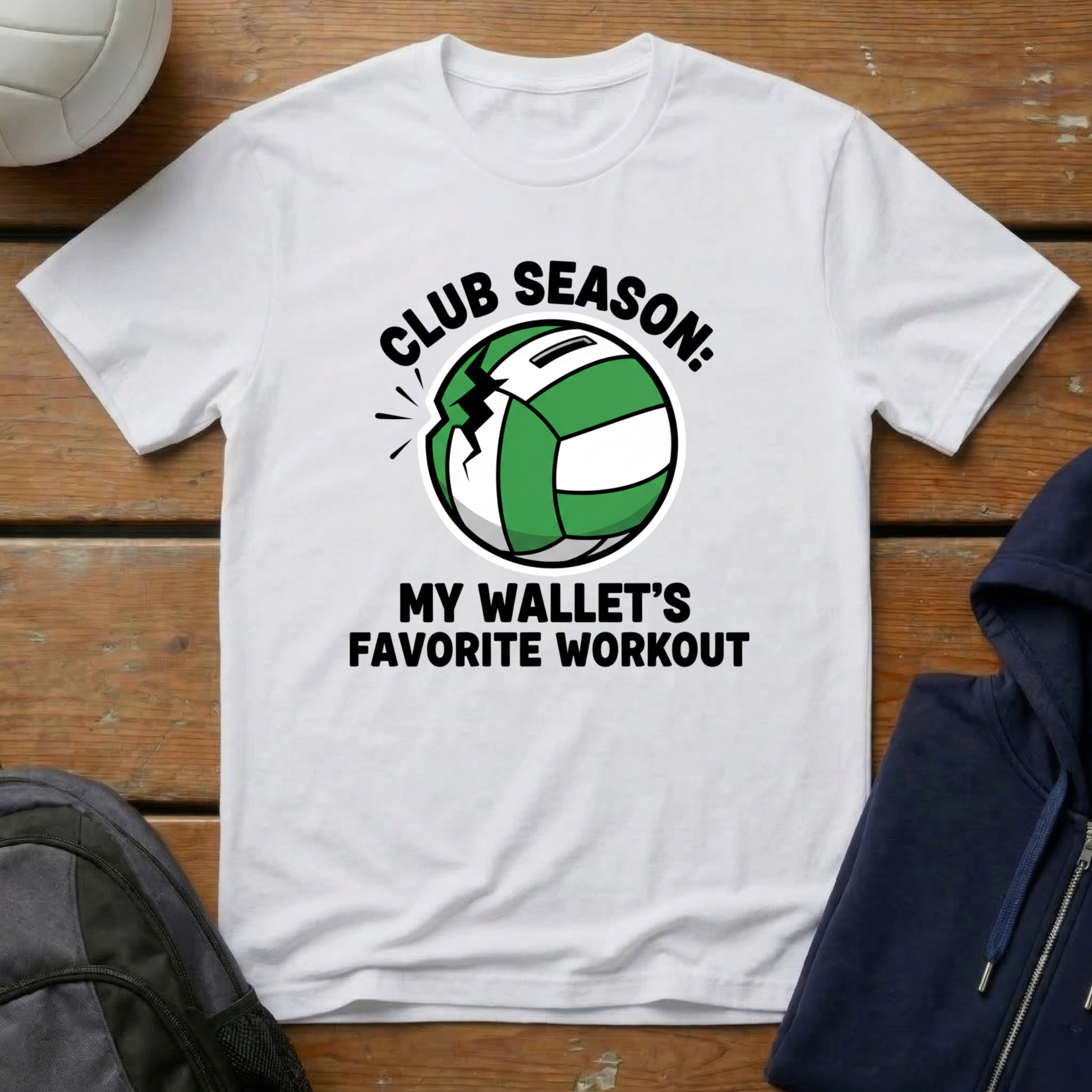 Club Season My Wallet's Favorite Workout T-Shirt