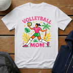Volleyball Mom Tropical T-Shirt