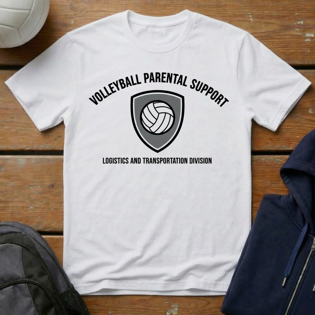 Volleyball Parental Support T-Shirt