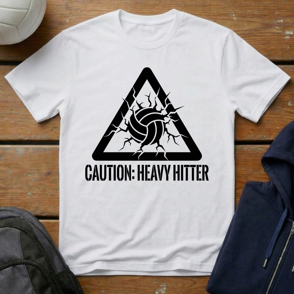 Caution Heavy Hitter T-Shirt