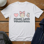 Peace Love Volleyball T-Shirt