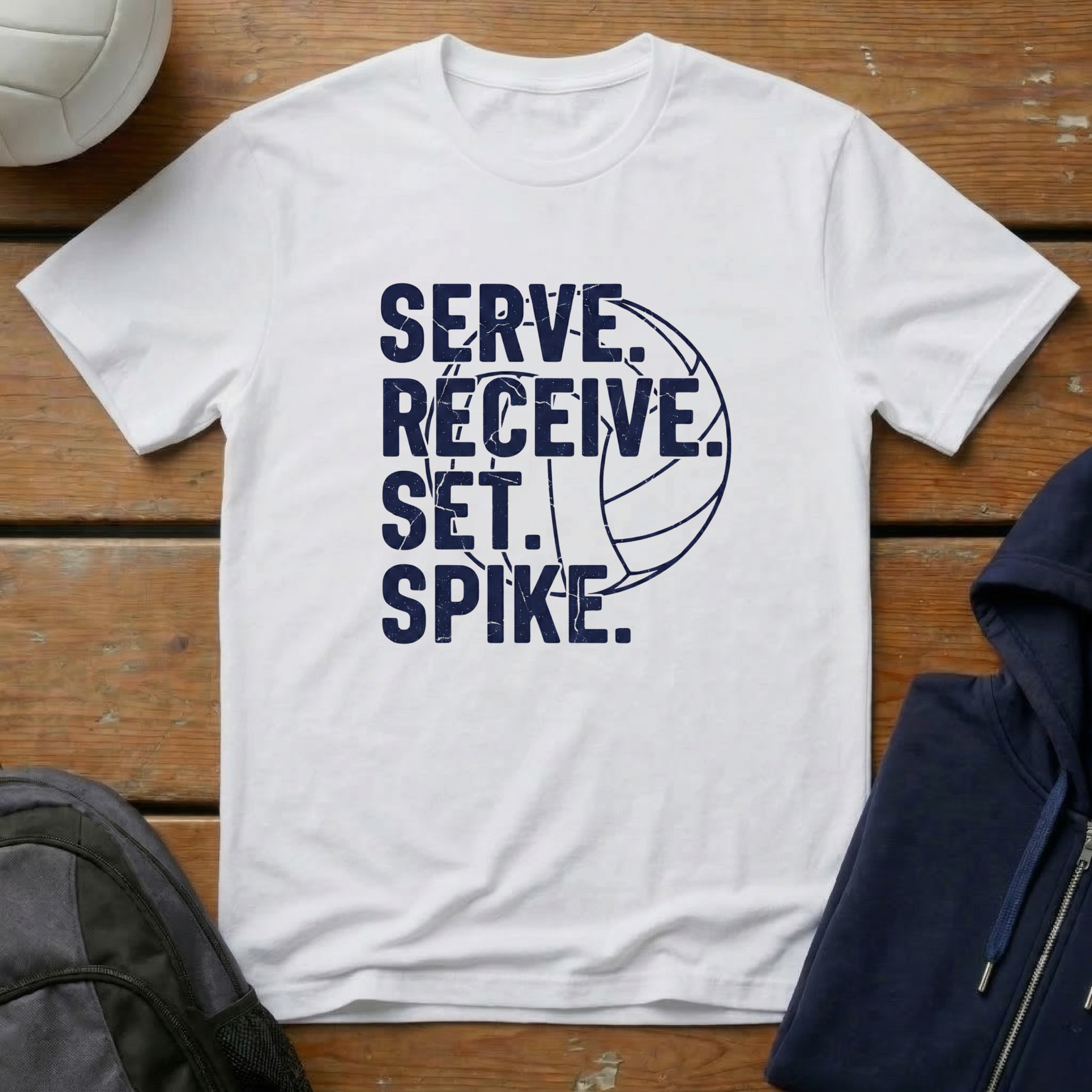 Serve Receive Set Spike T-Shirt