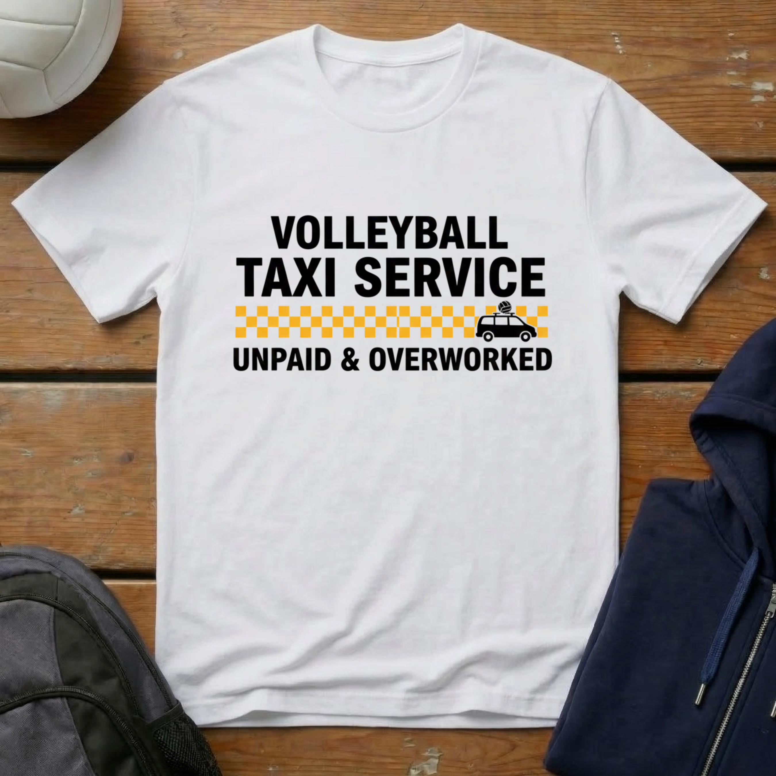 Volleyball Taxi Service T-Shirt