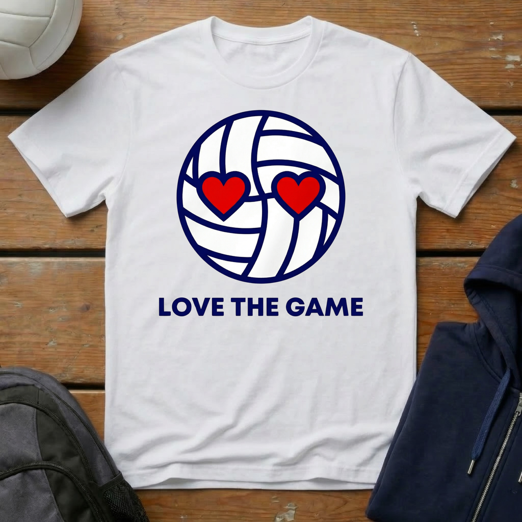 Love The Game Heart Eyes T-Shirt