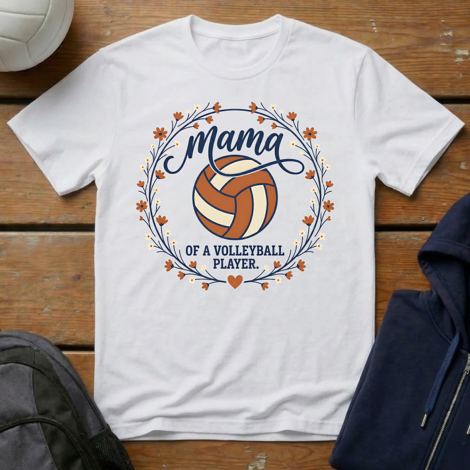 Mama of a Volleyball Player T-Shirt